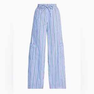 Damson MadderHarrison Striped Cotton Pants EU Size 8/ US Size 4